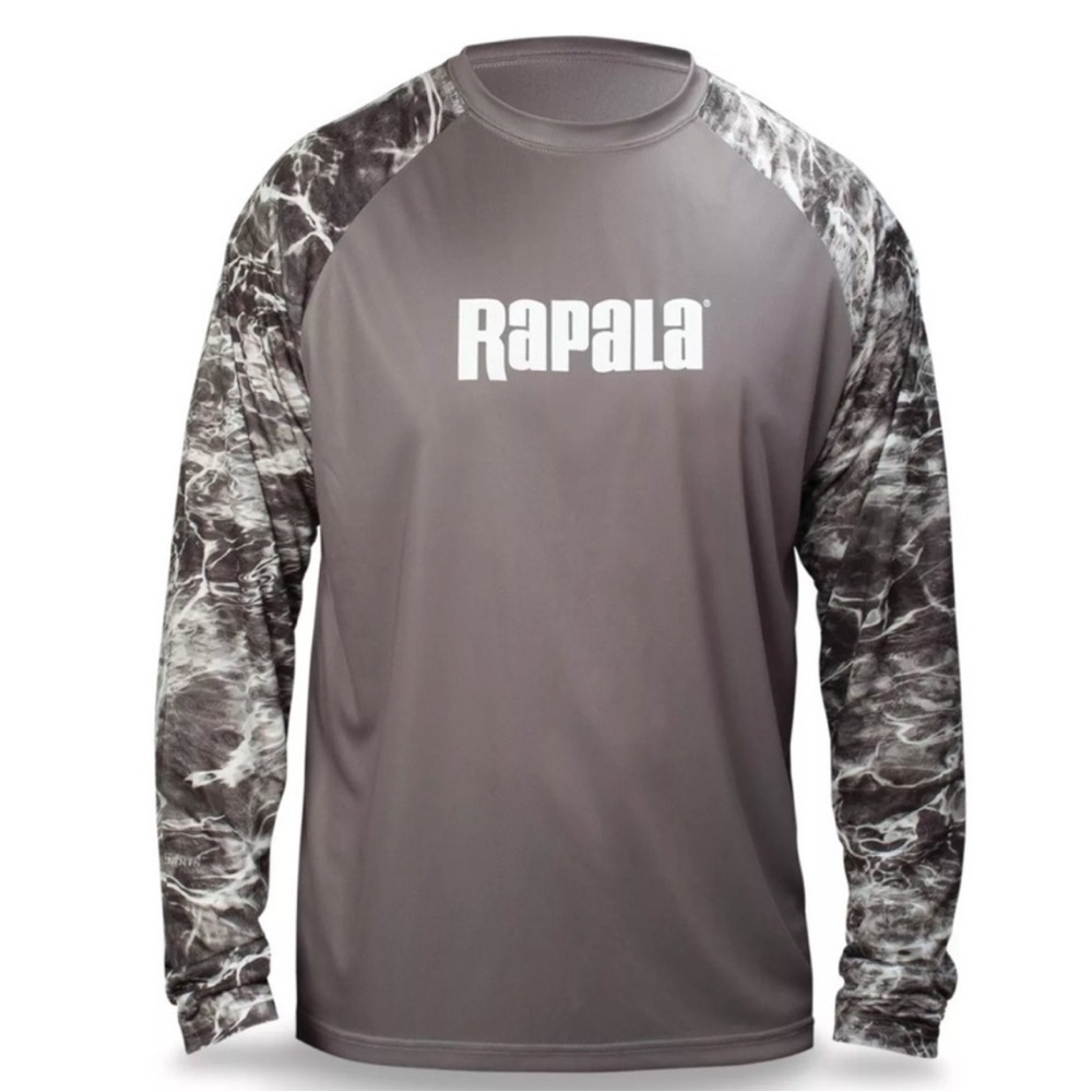 Rapala Gray Camo Long Sleeve Shirt